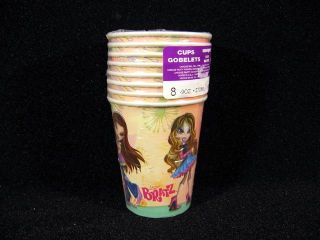 theme bratz 8 paper cups see our store for additional party supplies 