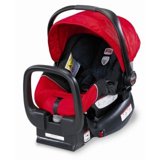 britax chaperone infant car seat red