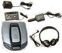Memorex MD6400 Anti Shock Portable CD Player with AC DC Car Kit 