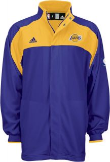 Los Angeles Lakers Adidas Warm Up Jacket Sz XL Jagz 40