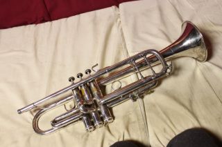 Early Elkhart Bach Stradivarius Model 37 ml Trumpet WOW