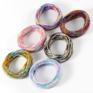 Beautiful Colorful Hair Ring Tie Rope Accessories