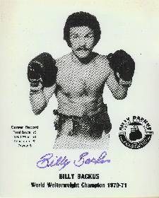 Boxing DVD Billy Backus Career Collection