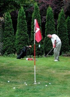 Backyard Golf Flagstick Pole Cup Putting Golf Hole Putting Green 