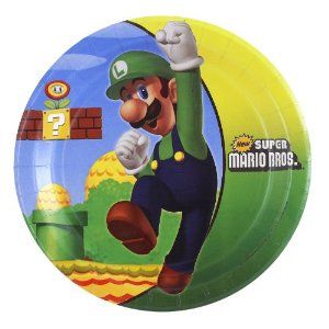Super Mario Brothers Birthday Party Supplies Plates Napkins Favors 