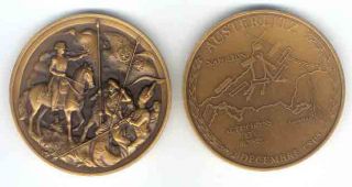 Napoleon Heavy Medal Austerlitz Czar Alexander 1805