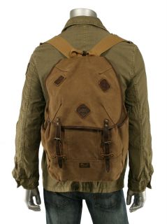 Ralph Lauren Polo Vintage Canvas Leather Montana Backpack Rucksack New 
