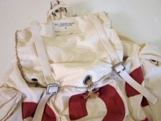 Ralph Lauren Rugby Sailcloth Large Canvas Backpack Bag