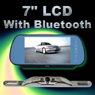 Rearview Mirror Bluetooth Car Backup Camera System