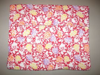 Microwave Baked Potato Bag  Red and White with Orange, Lavendar and 