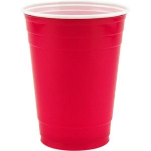 Red Plastic Party Cups 18 oz Bag of 240 Beer Pong