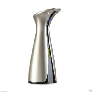   Touchless Otto Nickel Automatic Soap Dispenser Hand Sanitizer