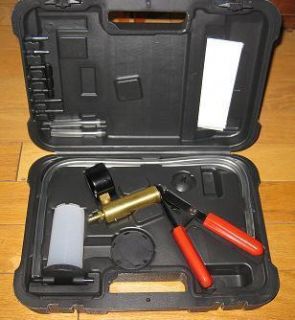 Brake Bleeder Vacuum Pump Kit Automotive Tools