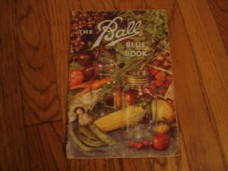 The Ball Blue Book of Canning and Preserving Recipes cooking cookbook 