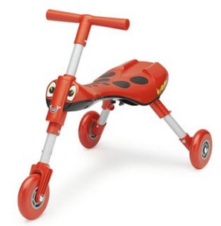 Quicksmart Scuttle Bug 3 Wheel Toddler Ride on Bumble Bee or Lady Bug 