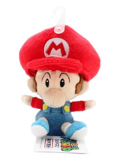Nintendo Super Mario 5 quot Plush Sanei Doll Baby Mario