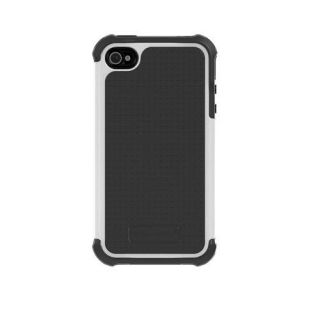 Ballistic Shell Gel SG Cover Skin Case for Apple iPhone 4 / 4S (White 