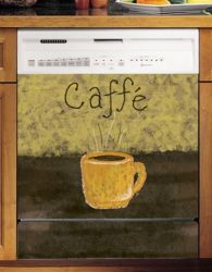 Appliance Art Coffee Mug Magnetic Dishwasher Cover SM