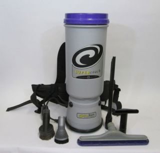   Super Coach SCM 1282 Backpack Vacuum Cleaner w HEPA Filter