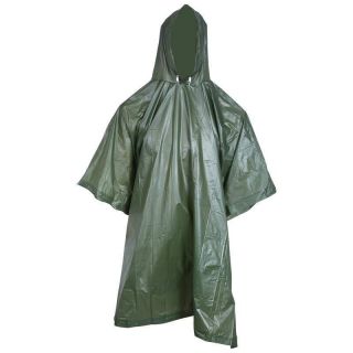 Rain Poncho All Weather Waterproof Gear Coat Hiking Backpacking