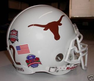 Texas Longhorns Riddell Authentic Pro Line Helmet