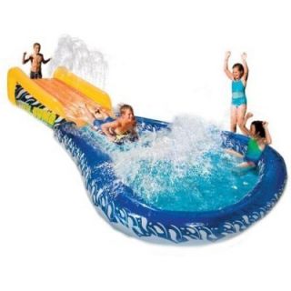 Banzai Cannonball Splash Backyard Inflatable Water Slide