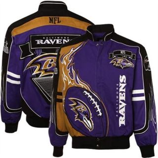 Baltimore Ravens Red Zone Jacket Made by GIII