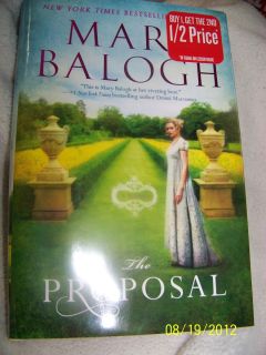 The Proposal by Mary Balogh Hardcover Book New York Times Bestseller 
