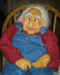 Axtell Expressions Grandpa Old Man Old Storyteller Puppet 