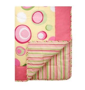 Bananafish Bubble Gum Toddler Bedding Set 4 PC New NIP Pink Yellow 