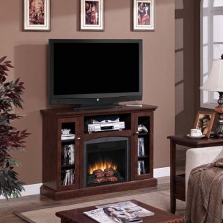 Bancroft 18 Dual Entertainment Mantel and Electric Fireplace Insert 