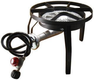   Outdoor Camping Propane Gas Banjo Burner BBQ Stove Cooker w/ Stand
