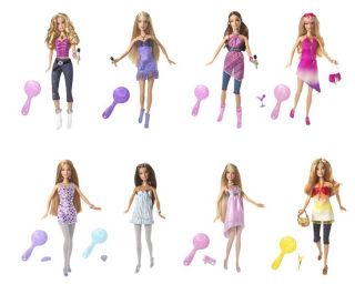   424 0333 and ask 2010 set of 7 fashionistas barbie and ken dolls nrfb