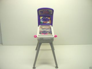 VINTAGE BARBIE DOLL ARCADE PIN BALL MACHINE GREAT CONDITION