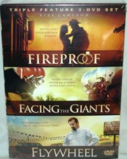 Fireproof Facing The Giants Flywheel NEW Christian 3 DVD Set