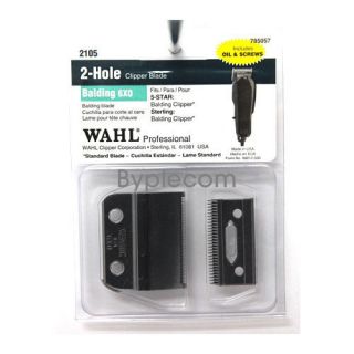 Wahl 2 Hole Balding Clipper Replacement Blade 2105