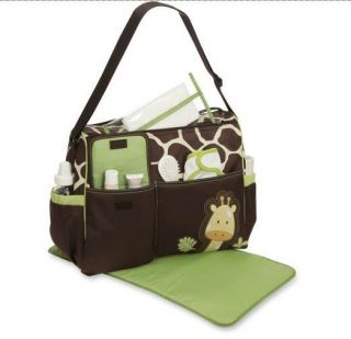 Baby Boom Giraffe Diaper Bag Compartments Spacious Unisex Travelling 