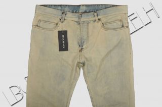 description up for sale is a brand new pair of balmain biker jeans 