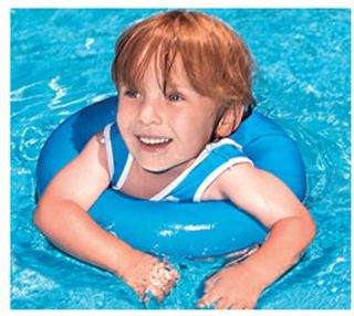 NEW Swimline 9850 Swimming Pool Swim Tee Baby Trainer Pool Float Blue