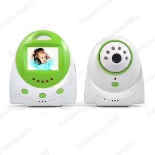 Wireless Digital Baby Monitor LCD Security Voice Control 2 Way Talk 4 