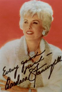 Barbara Stanwyck Legendary Star Color Autographed