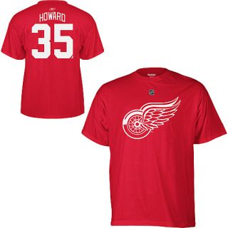 Detroit Red Wings Jimmy Howard T Shirt Sz Youth Medium