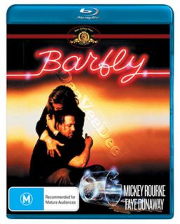 Barfly NEW Arthouse Blu Ray DVD Barbet Schroeder Mickey Rourke Faye 
