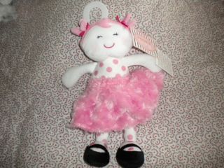 Baby Starters Snuggle Buddy Pink Sugar and Spice Security Blanket Doll 