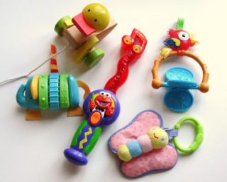 Lot 5 Toys Sesame Street Music Wand Baby Toddler Girl