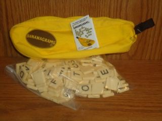 bananagrams anagram game bunch of lettered tiles for 2 8 players