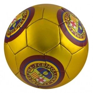 Barcelona Official Football Soccer Ball Size 5 Gold