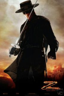 Legend of Zorro Mini Movie Poster Antonio Banderas
