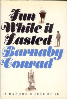 BARNABY CONRAD   ANNOTATED BOOK SIGNED CIRCA 1969