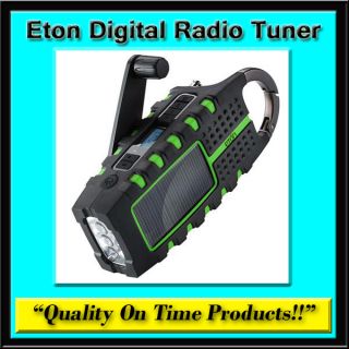 New Eton Digital Radio Tuner VHF USB Charger AM FM Band Reciever LED 